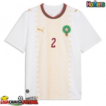 Camisa de Futebol Marrocos Achraf Hakimi #2 Equipamento Secundário Mundo 2026 Manga Curta